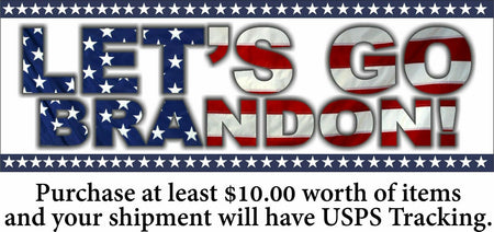 Lets Go Brandon American Patriot Theme Sticker or Magnet Made in the USA - Powercall Sirens LLC