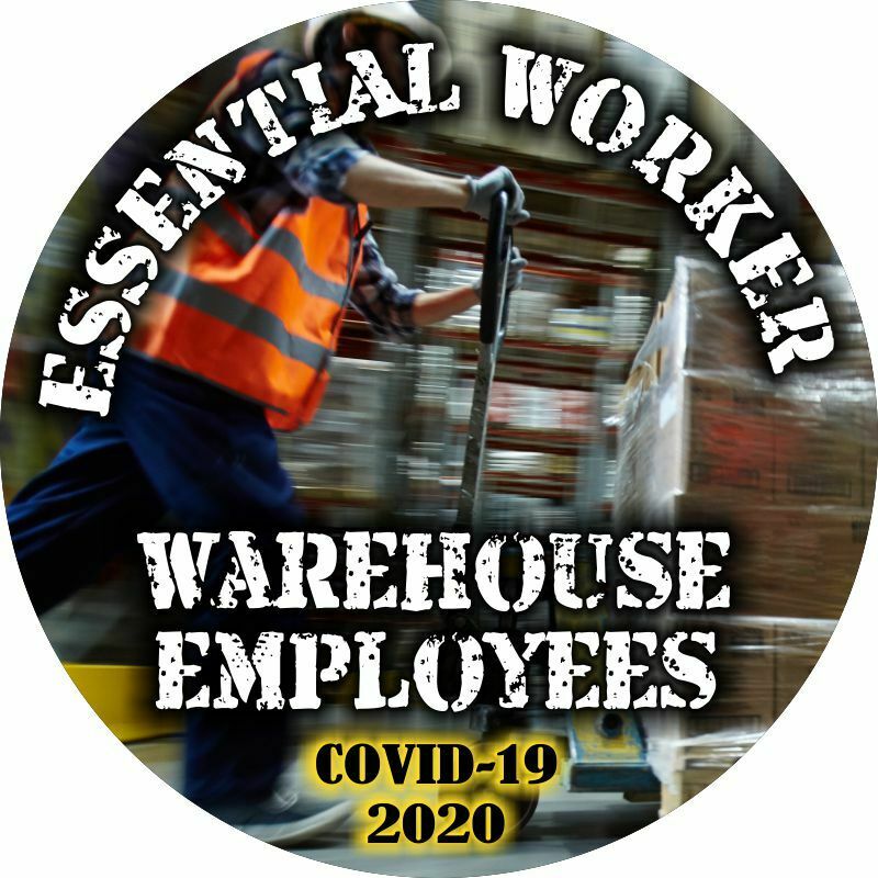 Essential Worker Sticker - Warehouse Worker Window Decal - Various Sizes - Powercall Sirens LLC