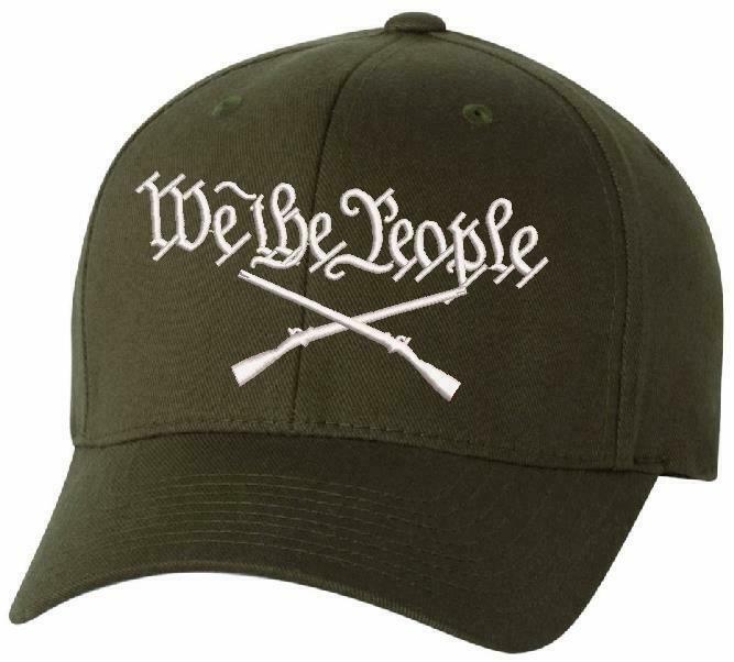 We The People Flex Fit Embroidered Low Profile Hat - Various Colors and Sizes - Powercall Sirens LLC