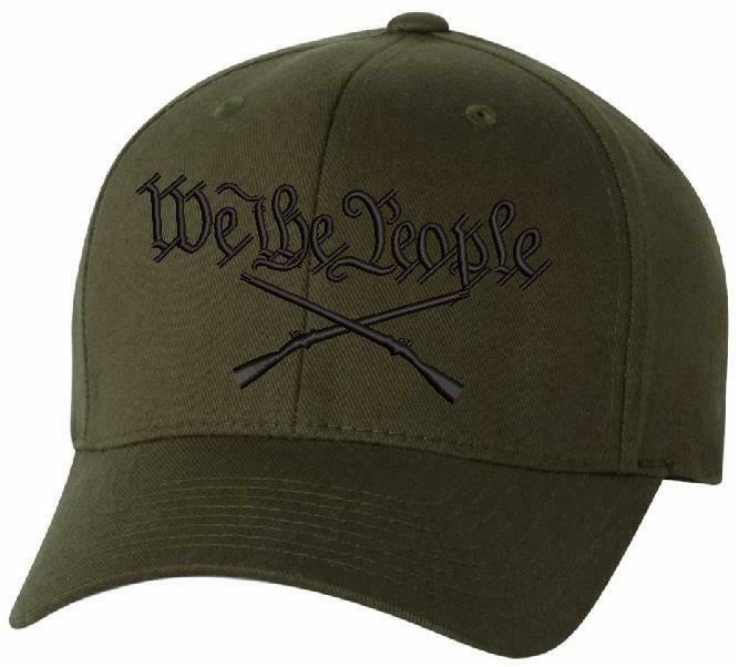 We The People Flex Fit Embroidered Low Profile Hat - Various Colors and Sizes - Powercall Sirens LLC