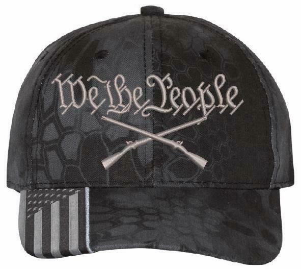 We The People Embroidered Hat 2nd Amendment Kryptek Typhoon or Highlander Hat - Powercall Sirens LLC
