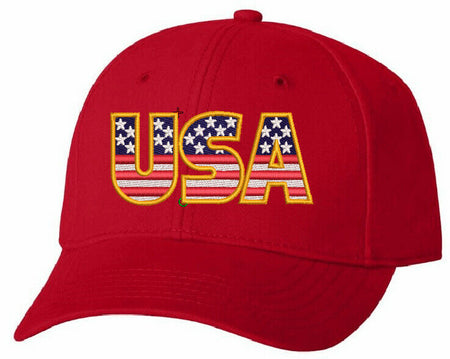 USA Embroidered Hat - Sportsman AH-30 Adjustable Hat - Free Shipping, USA - Powercall Sirens LLC