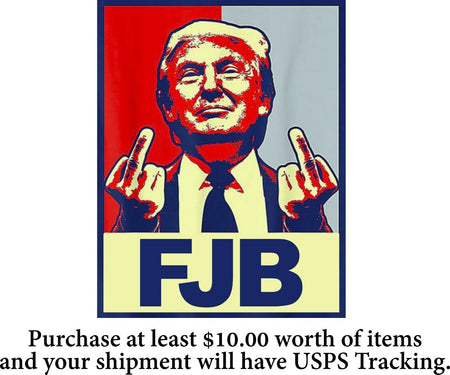 Let's go Brandon Decal - Trump Middle Finger F Joe Biden FU46 FJB  Various Sizes - Powercall Sirens LLC