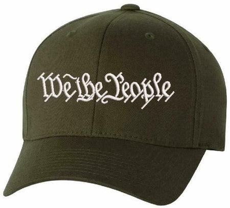 We The People ONLY Flex Fit 6277 Embroidered Low Profile Hat - Various Colors - Powercall Sirens LLC