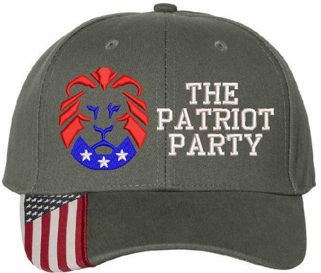 The Patriot Party LION Hat - Embroidered USA300 Adjustable Hat TRUMP 2024 MAGA - Powercall Sirens LLC