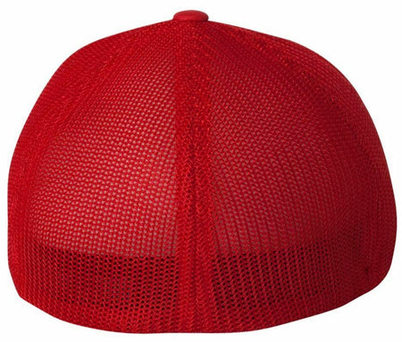 Make America Great Again Flex Fit Red 6511 Mesh Back Donald Trump Hat - MAGA - Powercall Sirens LLC