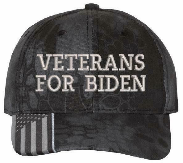 Veterans for Joe Biden Kryptek Typhoon Adjustable Embroidered Hat Biden Harris