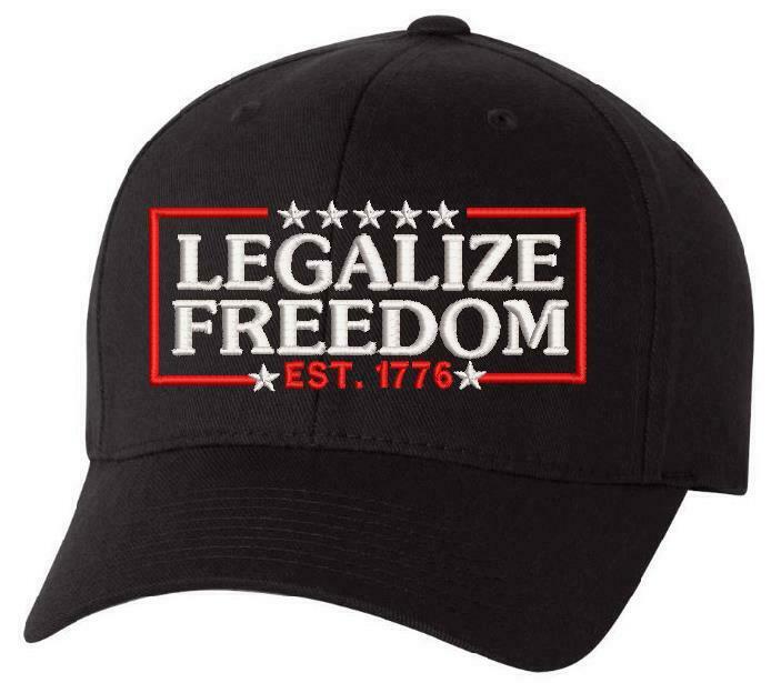 Legalize Freedom Hat - 6277 Flex fit Hat Various Colors and Sizes Legalize