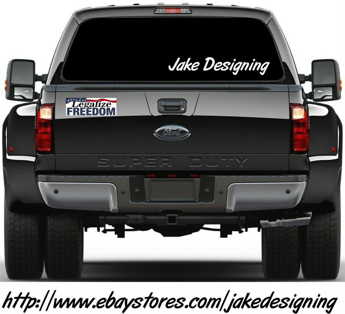 LEGALIZE FREEDOM USA Bumper Sticker or Magnet Various Sizes FRINGE MINORITY - Powercall Sirens LLC