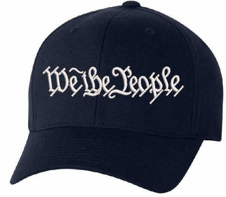 We The People ONLY Flex Fit 6277 Embroidered Low Profile Hat - Various Colors - Powercall Sirens LLC