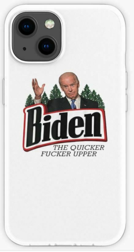 Biden Quicker Fu*ker Upper Hard Hat/Window Decal Various Sizes USA Made - Powercall Sirens LLC