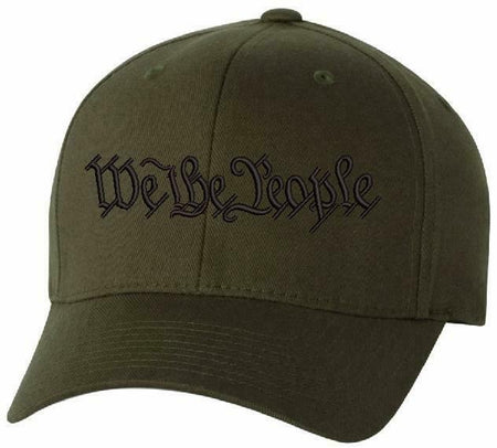 We The People ONLY Flex Fit 6277 Embroidered Low Profile Hat - Various Colors - Powercall Sirens LLC