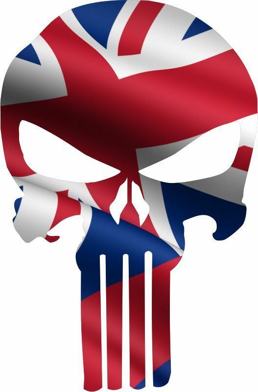Hawaii Punisher Window decal - Various sizes and materials - Free Shipping - Powercall Sirens LLC