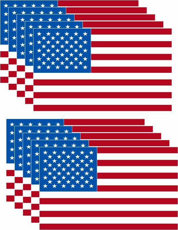 Flag Related Decals – Powercall Sirens LLC