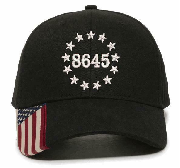 8645 Stars Embroidered USA-300 Hat - Declaration of Independence Hat - Various