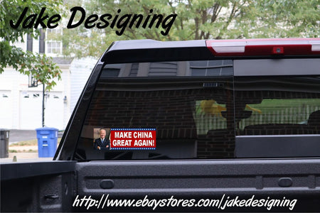 Make China Great Again Biden Bumper Sticker - Powercall Sirens LLC