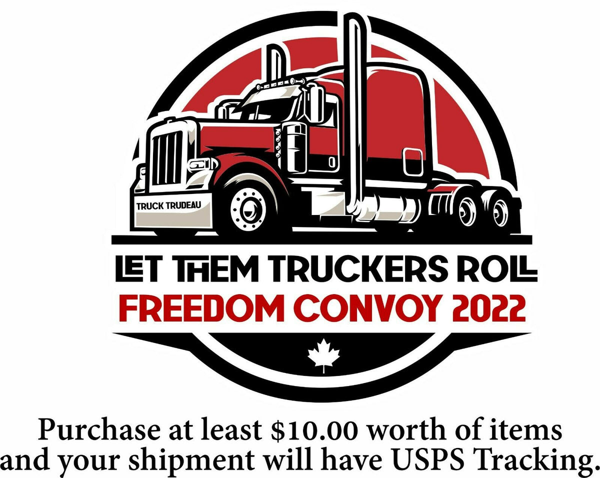 Freedom Convoy Decal - Let em' Roll Window or Hardhat Decal - Various Sizes - Powercall Sirens LLC