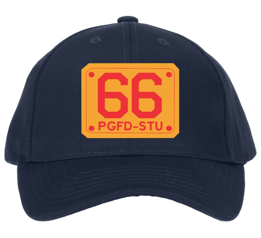 66 PGFD Customer Embroidered Hat