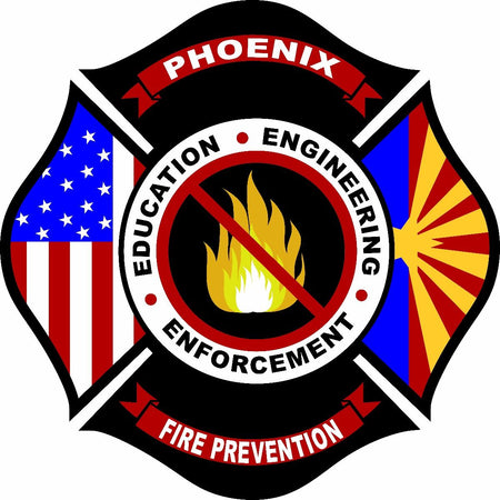 Phoenix Fire Prevention Customer Decal - Powercall Sirens LLC