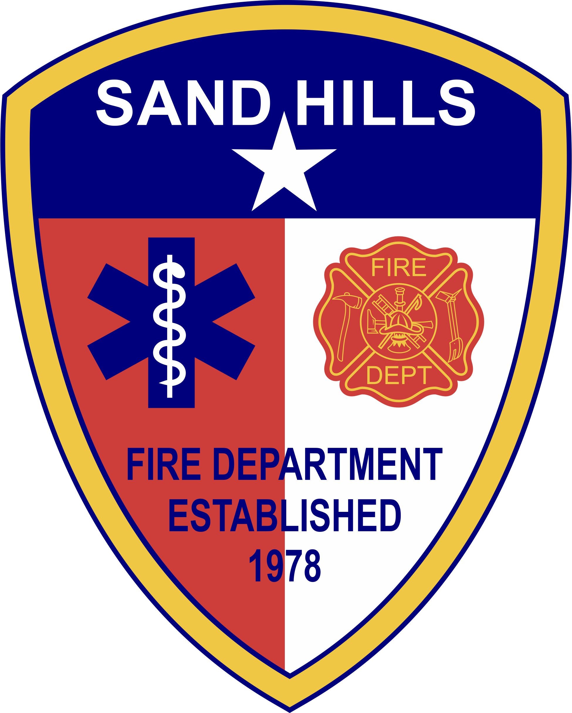 Sand Hills Vol Fire Dept. Customer Decal - Powercall Sirens LLC