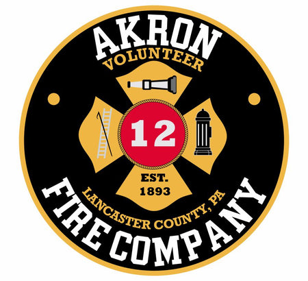 Akron Volunteer Fire Department Customer Decal