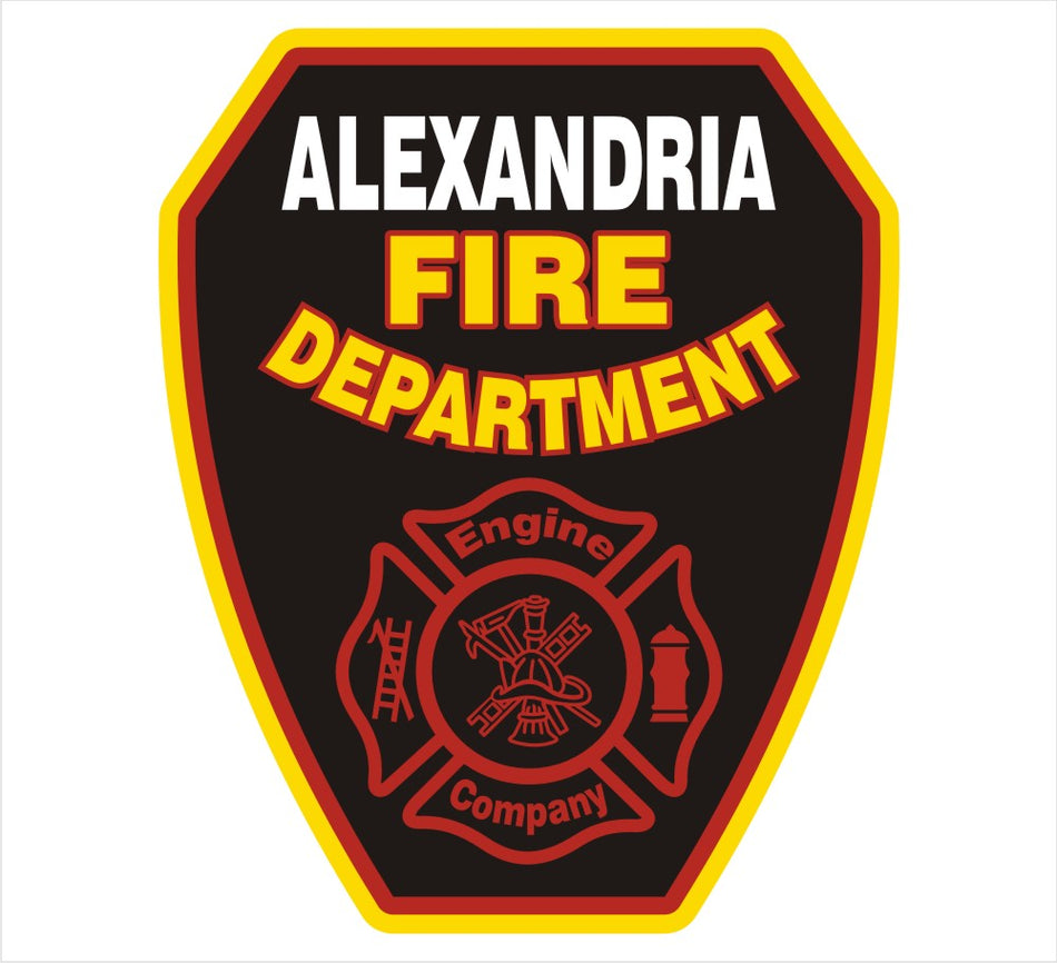 Alexandria Fire Department Customer Decal