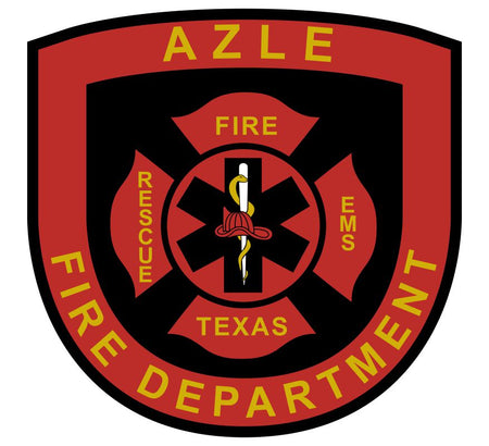 Azle Fire Department customer decal