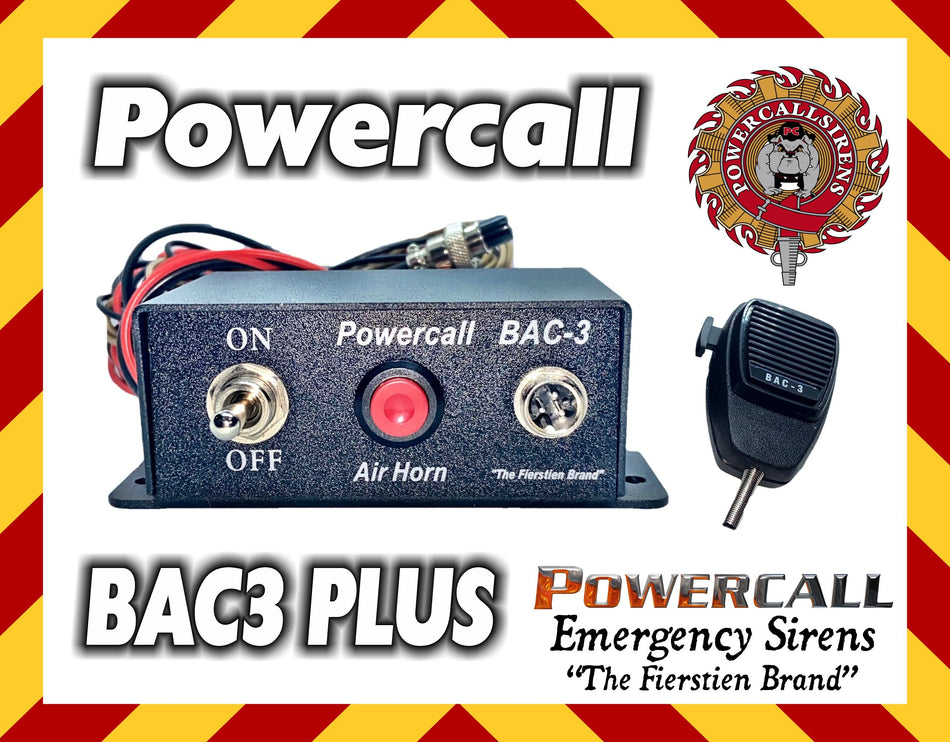 Powercall BAC3 PLUS Powercall/Air Horn/PA System