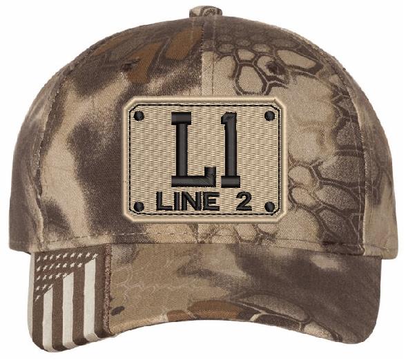 Badge Style Highlander Embroidered Hat - Powercall Sirens LLC