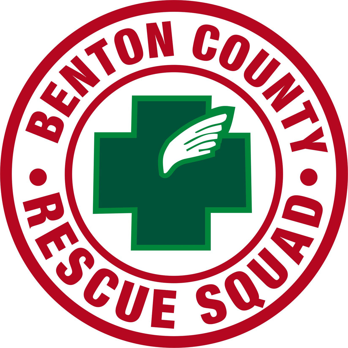 Benton County Rescue Squad Customer Decal - Powercall Sirens LLC