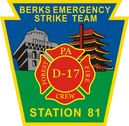 Berks Emergency Strike Team Decal