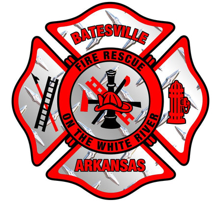 Batesville Arkansas Fire Rescue Customer Decal