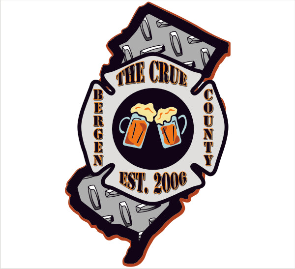 Bergen County Crue Customer Decal