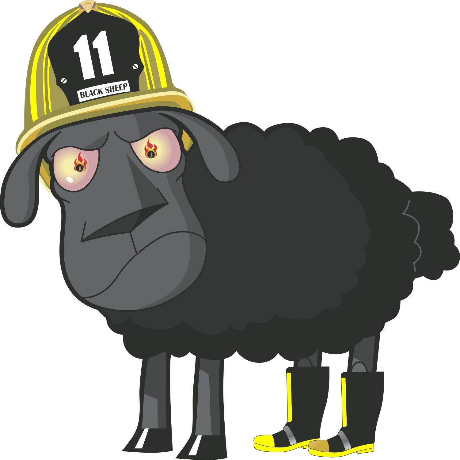 Black Sheep #11 Customer Decal - Powercall Sirens LLC
