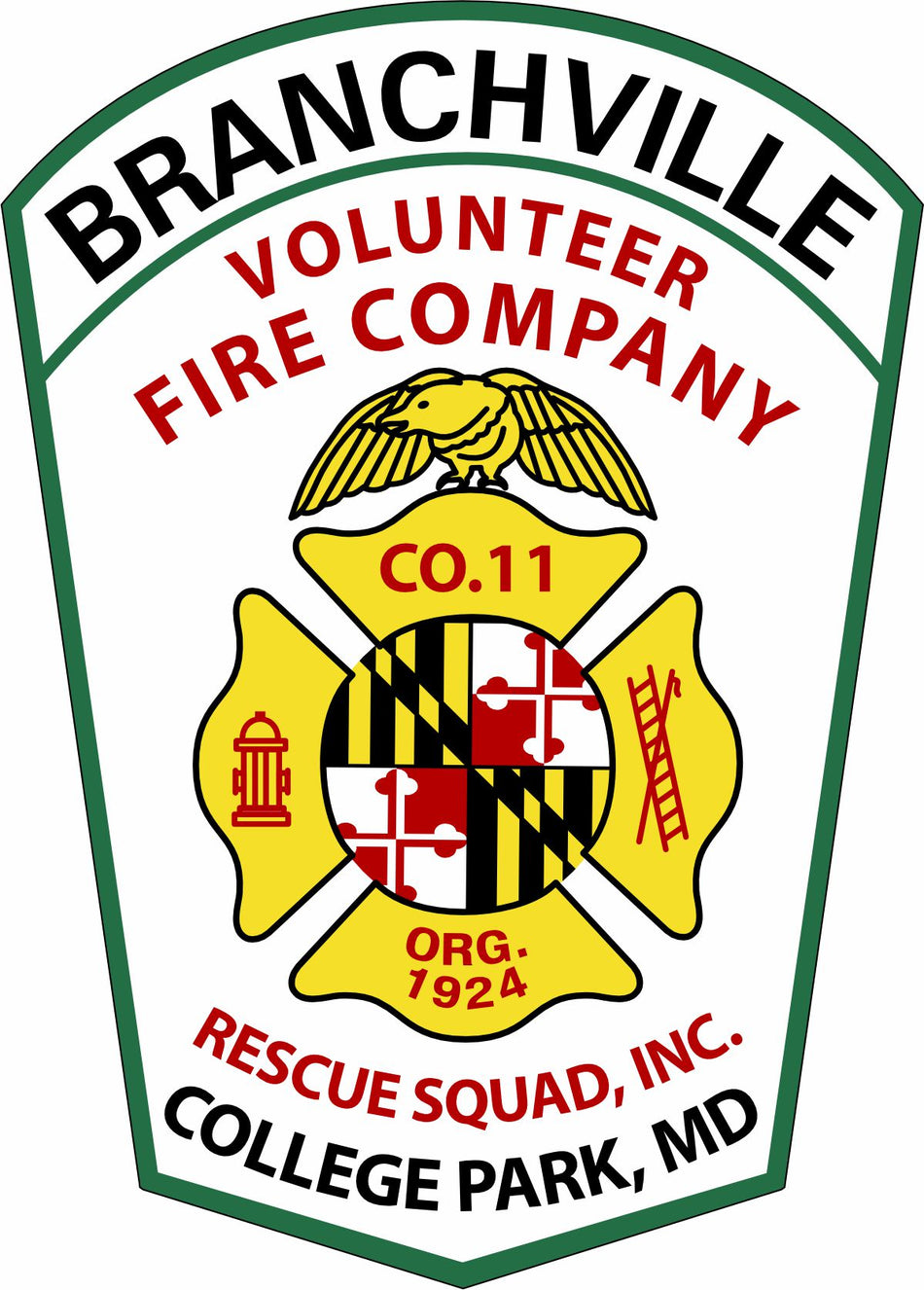 Branchville Vol. Fire Company Customer Decal