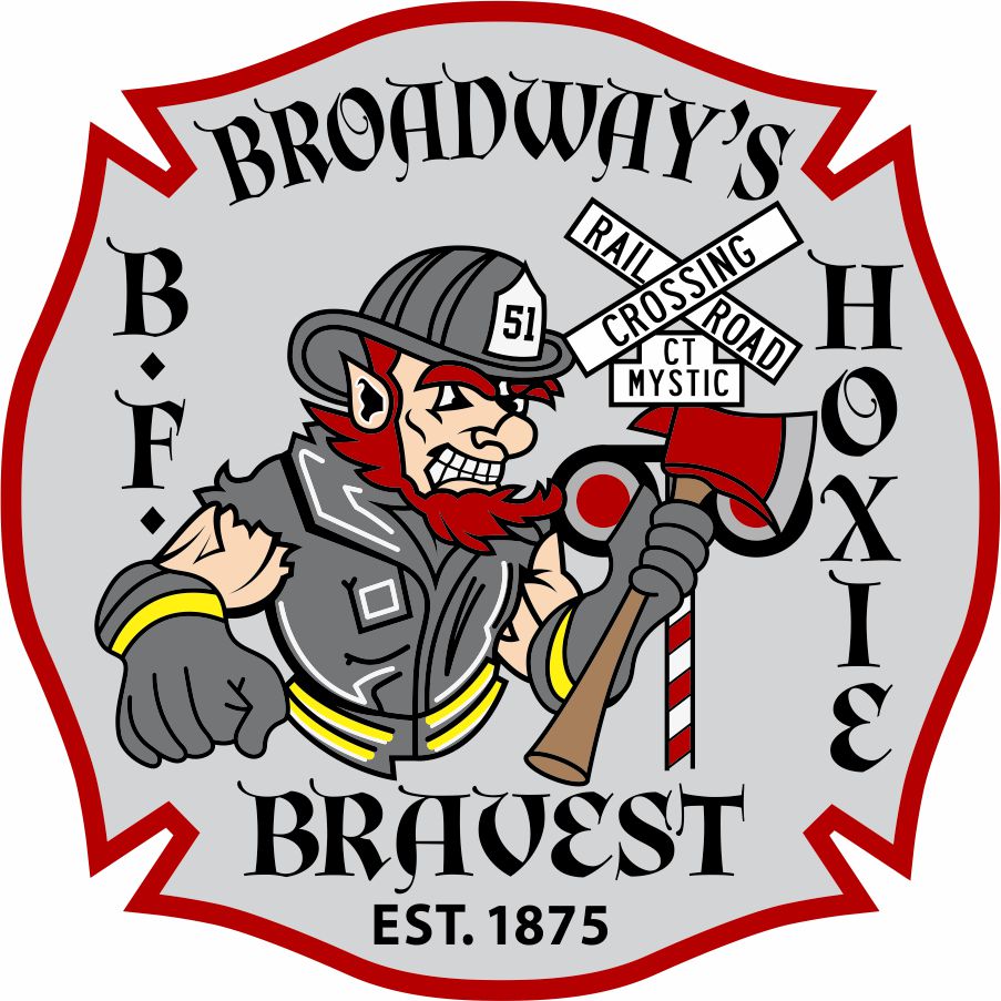 Broadways Bravest 1875 Customer Decal - Powercall Sirens LLC