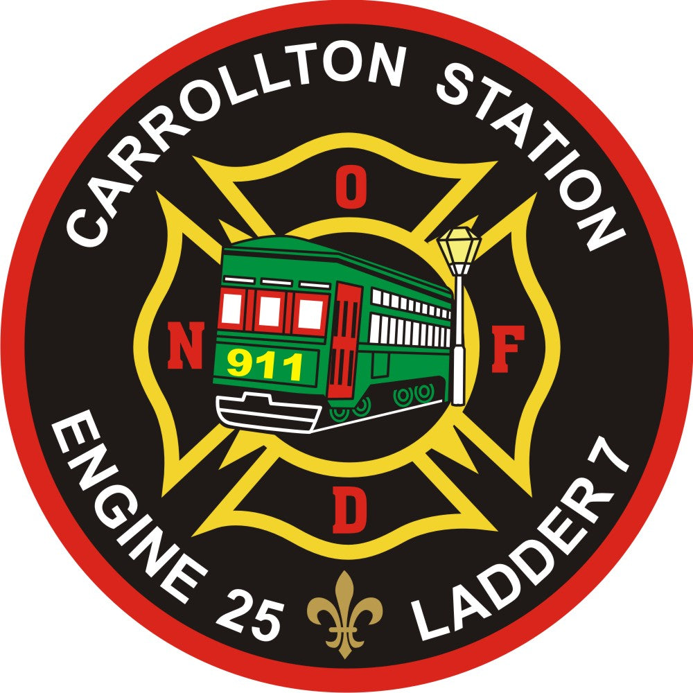 Carrolton Station Fire Customer Decal