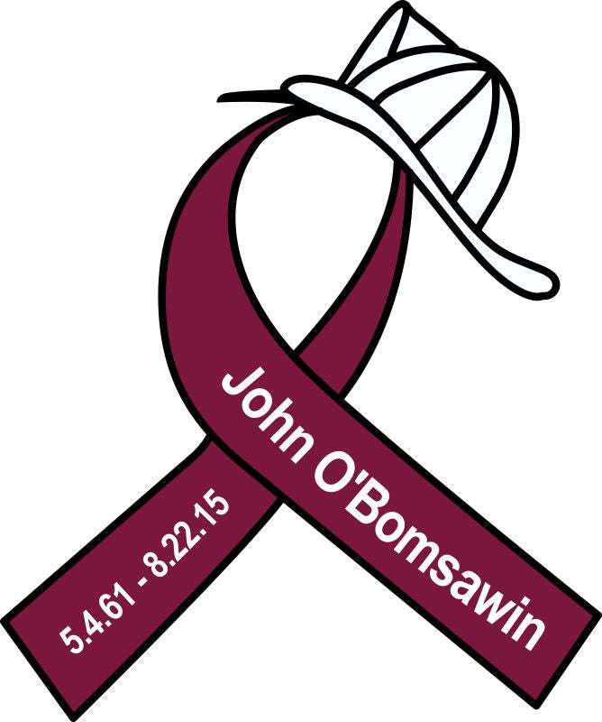 John Obamsawing Ribbon Decal