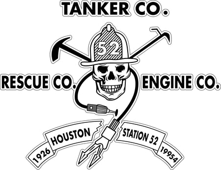 Houston Station 52 Customer Decal - Powercall Sirens LLC