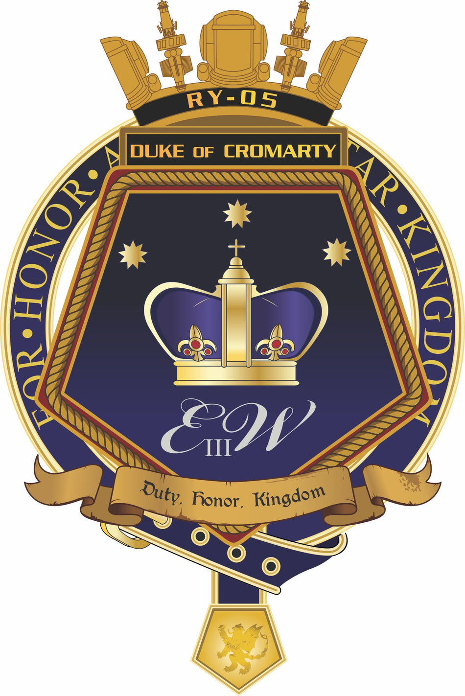 Duke of Cromarty Honor Customer Decal - Powercall Sirens LLC