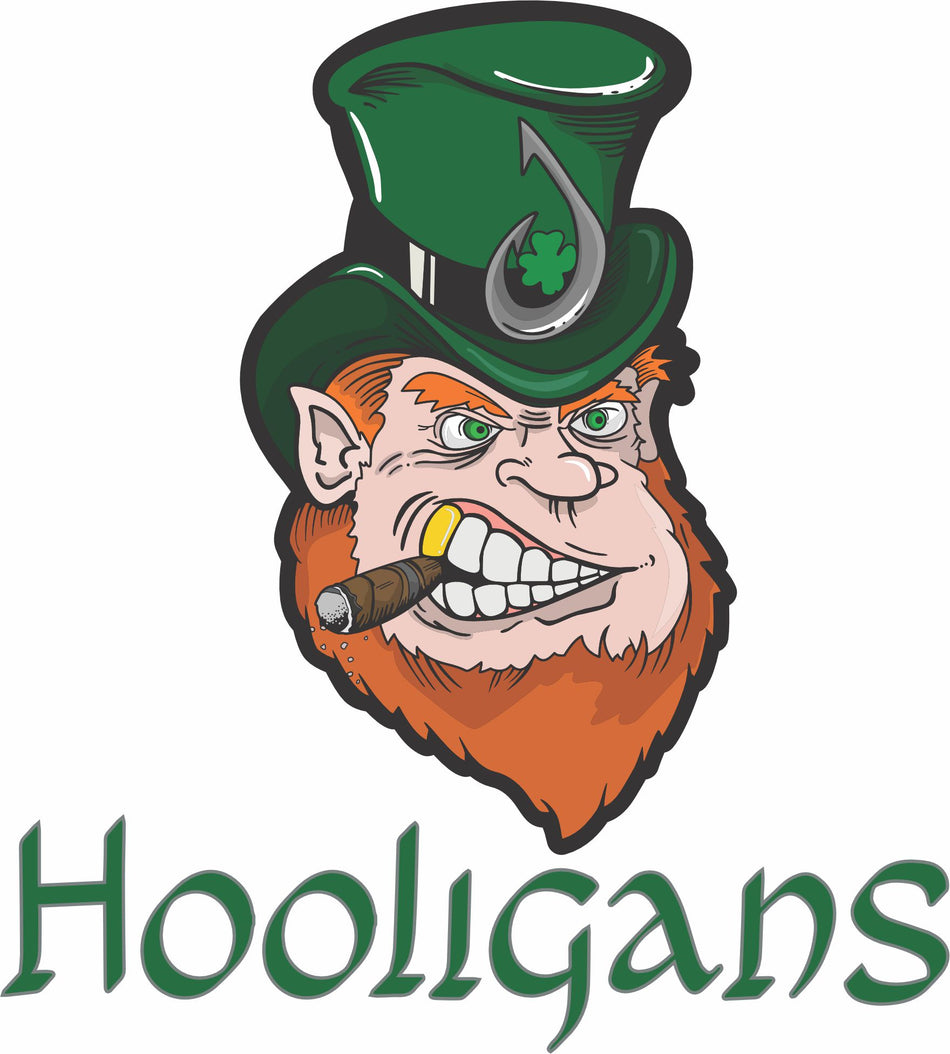 Hooligans Cigar Customer Decal