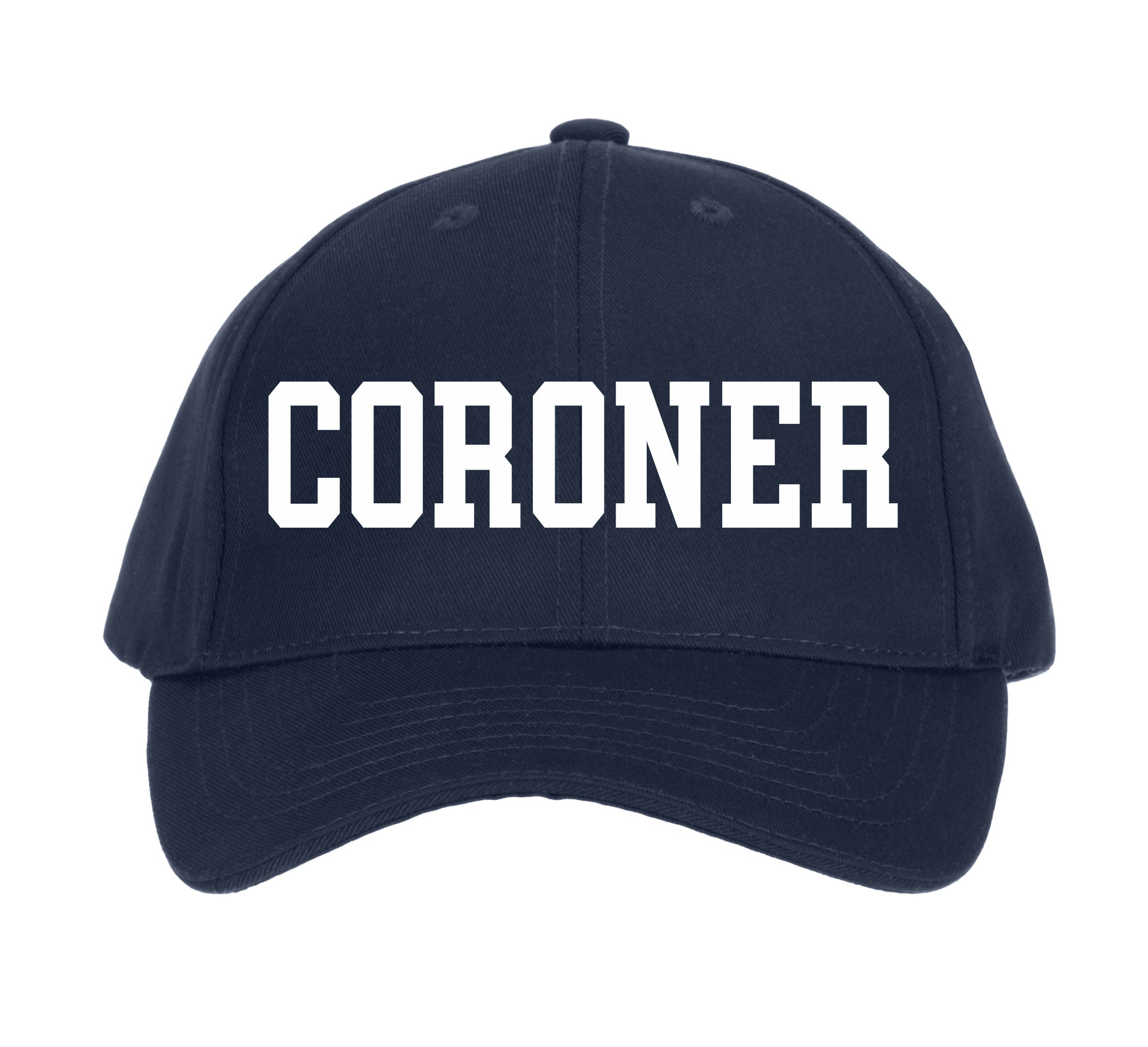 Coroner Basic Custom Embroidered Hat – Powercall Sirens LLC