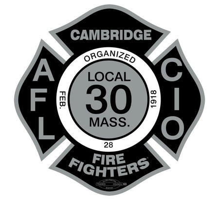 Cambridge Firefighters Union Decal