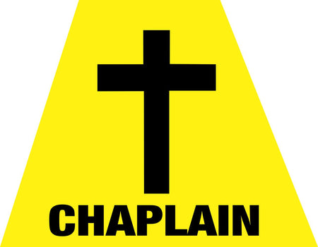 Chaplain Helmet Trapezoid - Powercall Sirens LLC