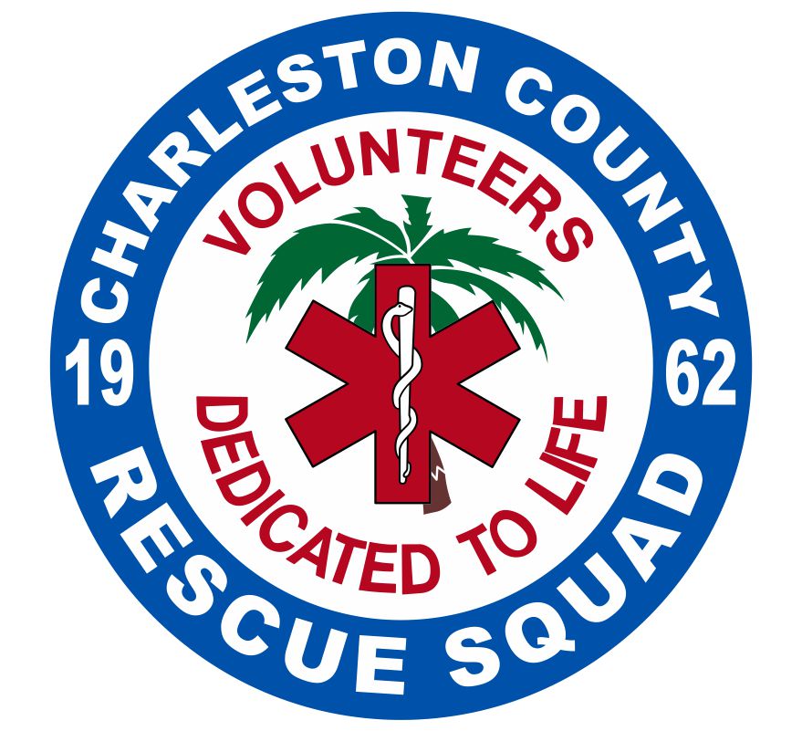 Charleston County Rescue Squad Decal