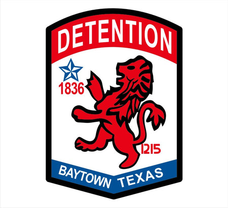 Baytown Texas Detention Decal