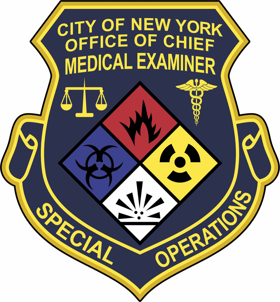 New York Office of Chief Medical Examiner Customer Decal - Powercall Sirens LLC