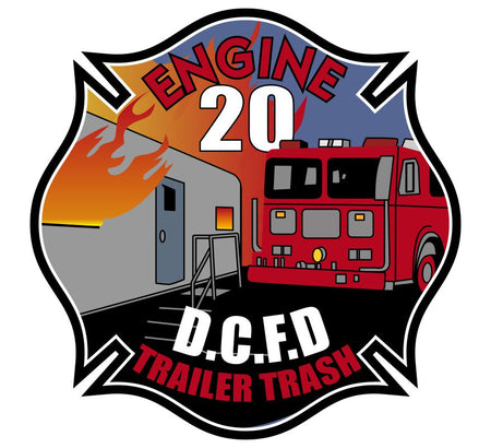 DCFD Engine 20 Customer Decal