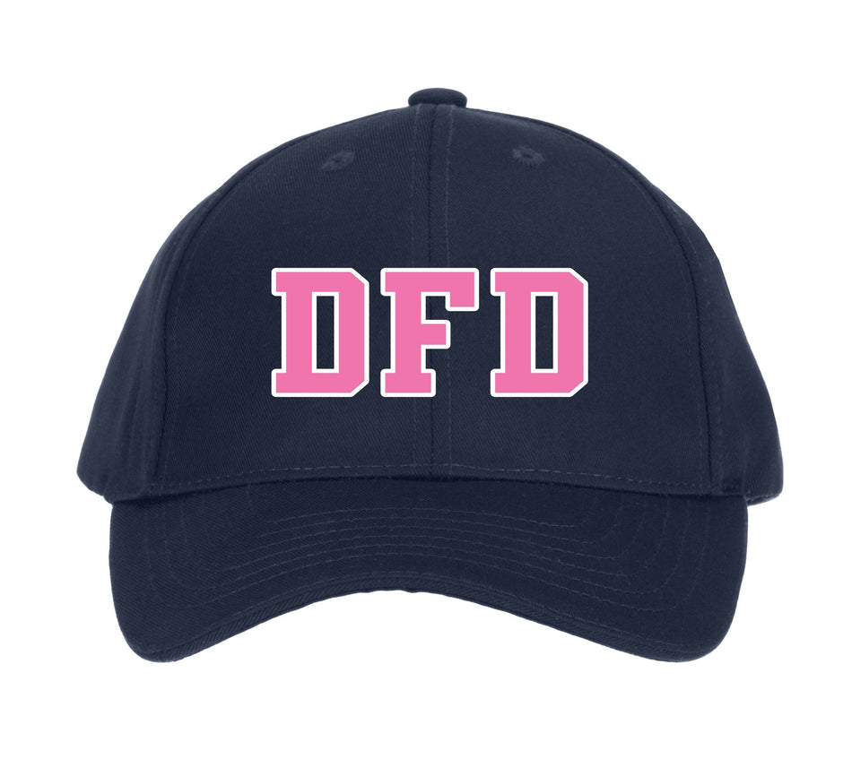 DFD Pink Sitching Custom Embroidered Hat