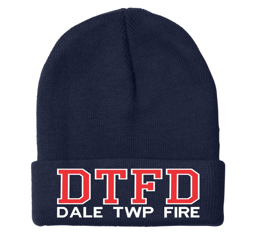 DTFD fire Embroidered Winter Hat 102517